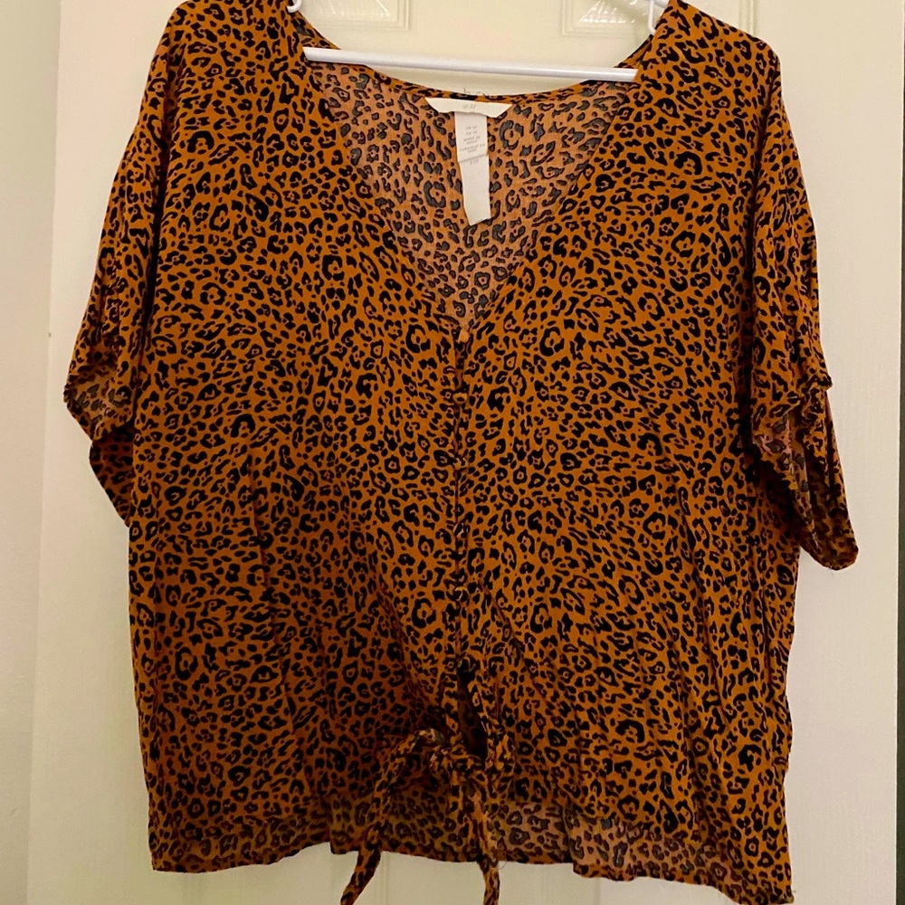 LEOPARD BLOUSE